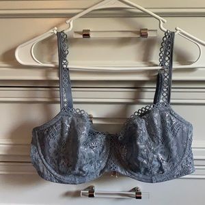Victoria’s Secret BlueGray Bra Push Up w/o Padding